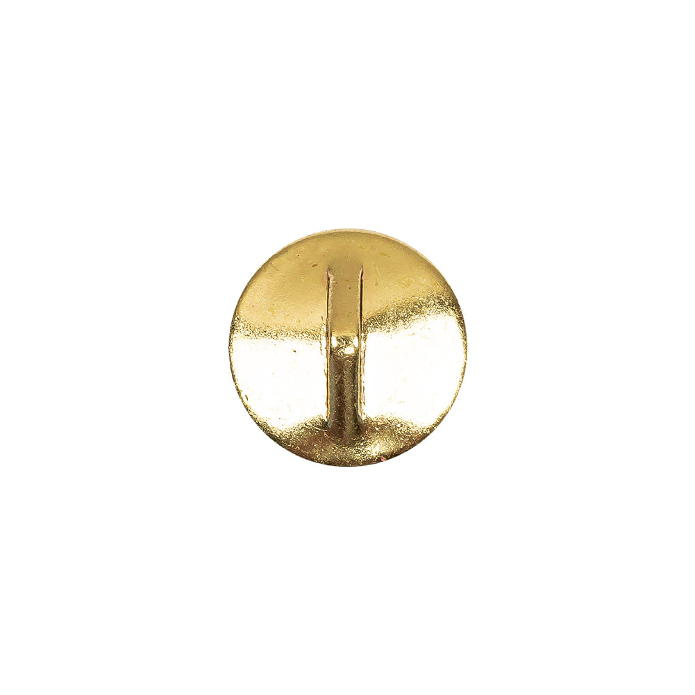 Vintage Crystal Rhinestone and Gold Edged Self Back Button - 20L/12.5mm - Joann Fabrics