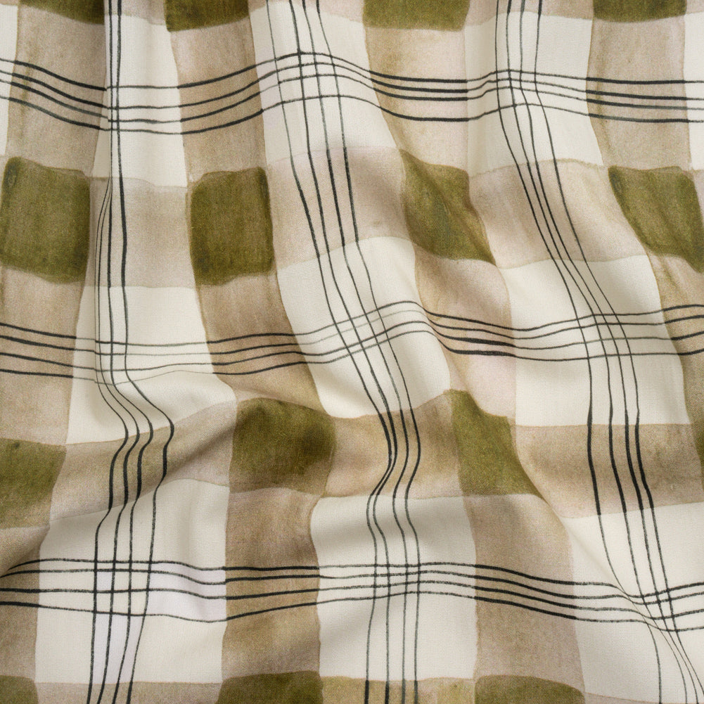 Mood Exclusive Cunning Moss Cotton Poplin - Joann Fabrics