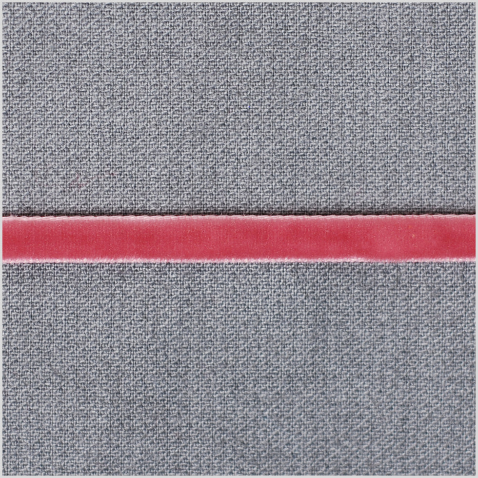Dusty Rose Double Face Velvet Ribbon - 1/8