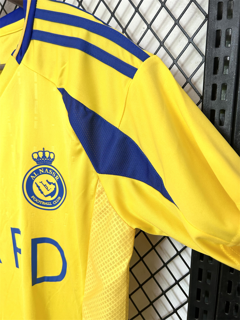 2024/2025 Al-Nassr Home Football Shirt 1:1 Thai Quality