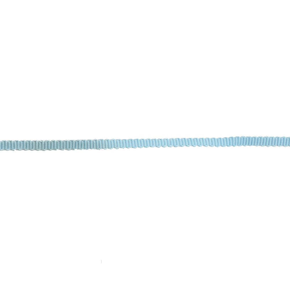 Baby Blue Petersham Grosgrain Ribbon - 0.125