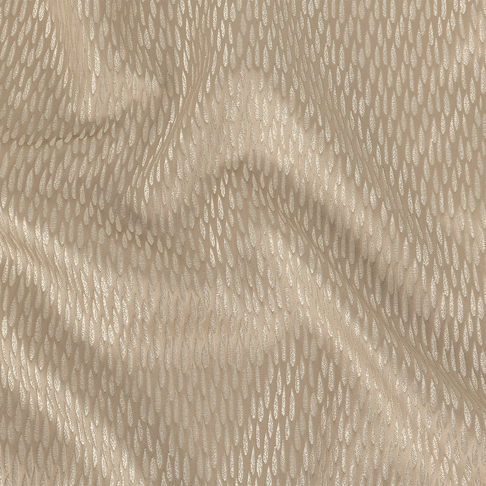 Luminous Drapery Jacquard - Fawn Raindrops - British Imported - Joann Fabrics
