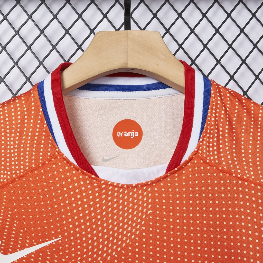 Netherlands 25-26 Women's Team Home Jersey - Men's Fans Version - UnitedFutballJersey