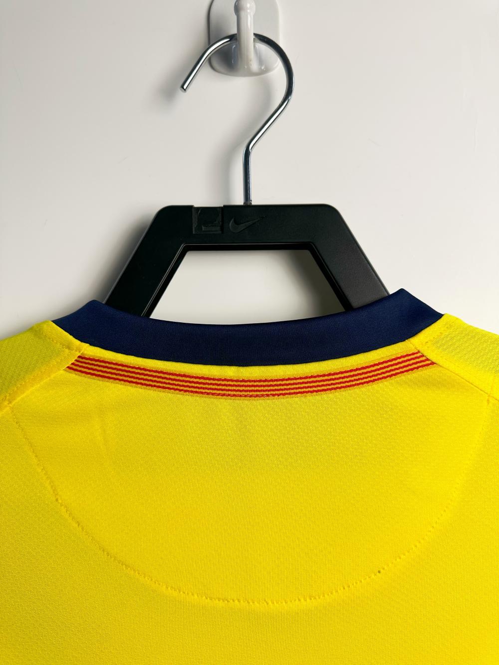 2008/2009 Retro Barcelona Away Football Shirt Long Sleeve 1:1 Thai Quality