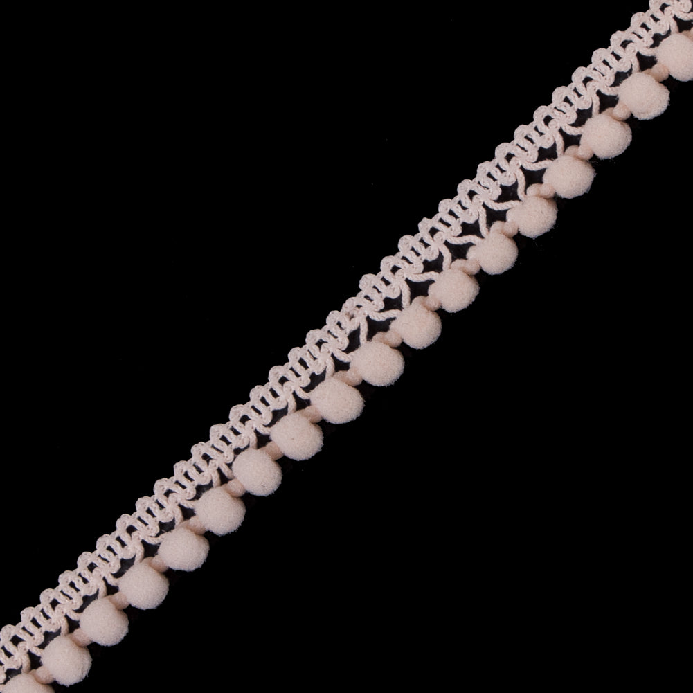 European Flesh Single Row Mini Pom Pom Trim - Joann Fabrics