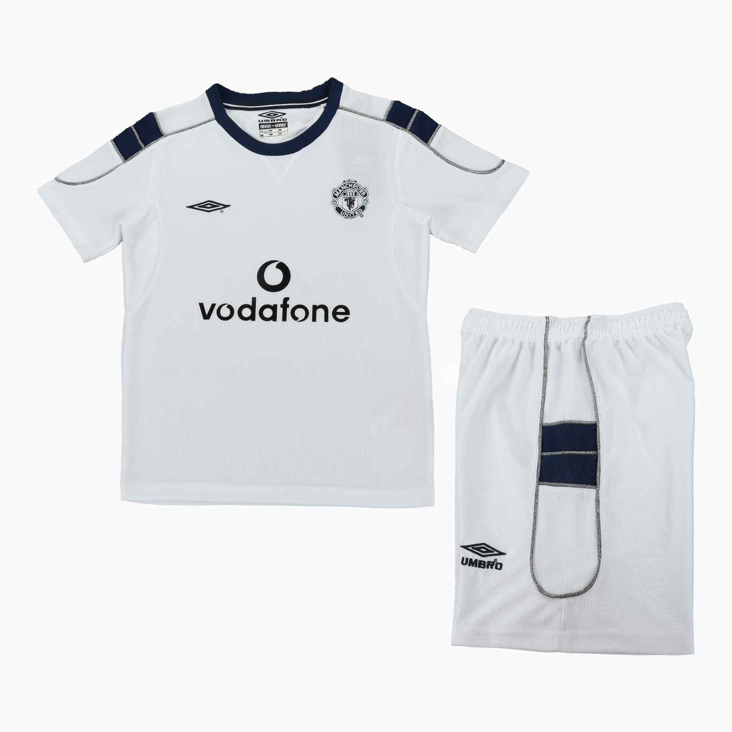 Retro Manchester United 2000-01 Away Kids Kit - UnitedFutballJersey