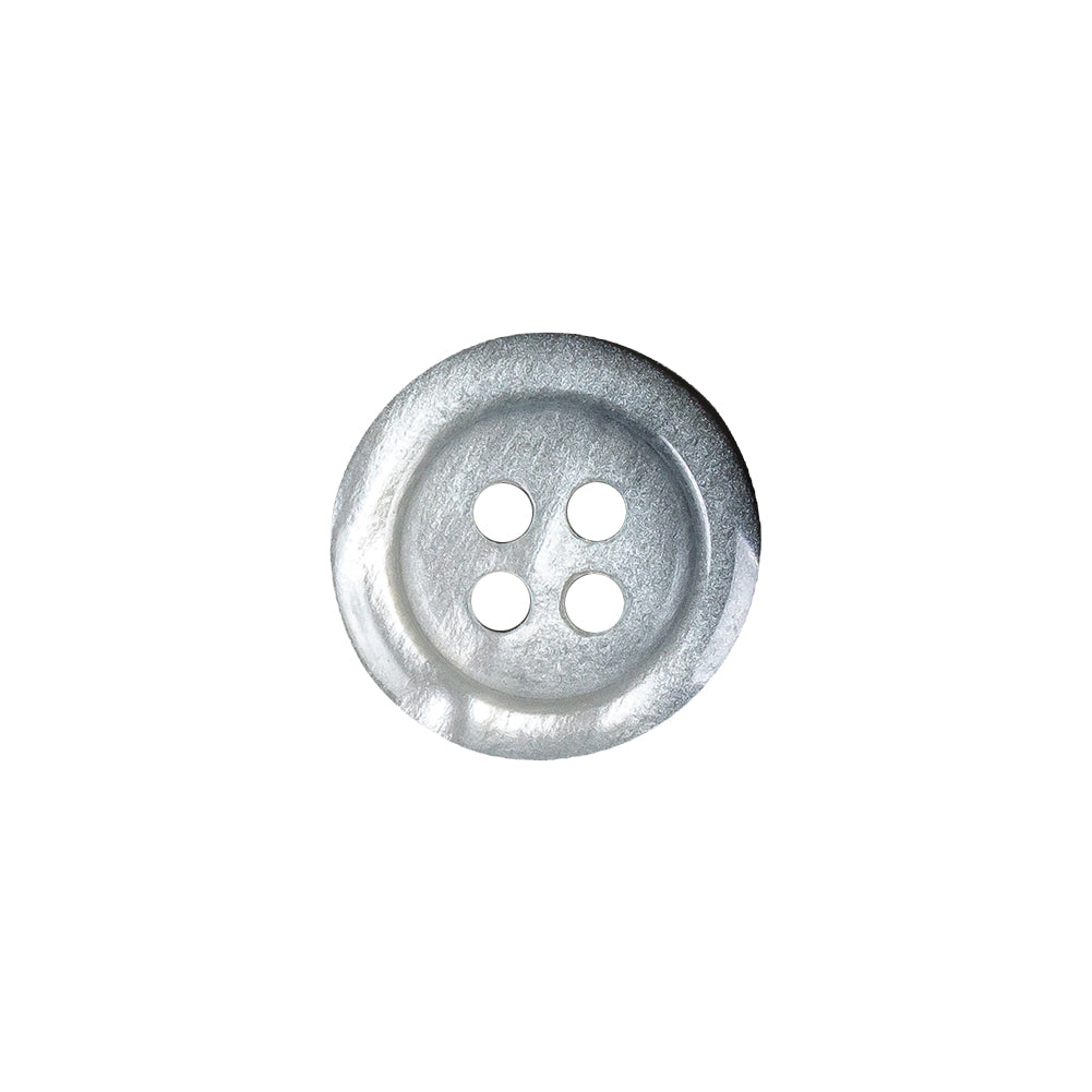 Gray and Black Shimmer Ombre Low Convex 4-Hole Plastic Button - 24L/15mm - Joann Fabrics