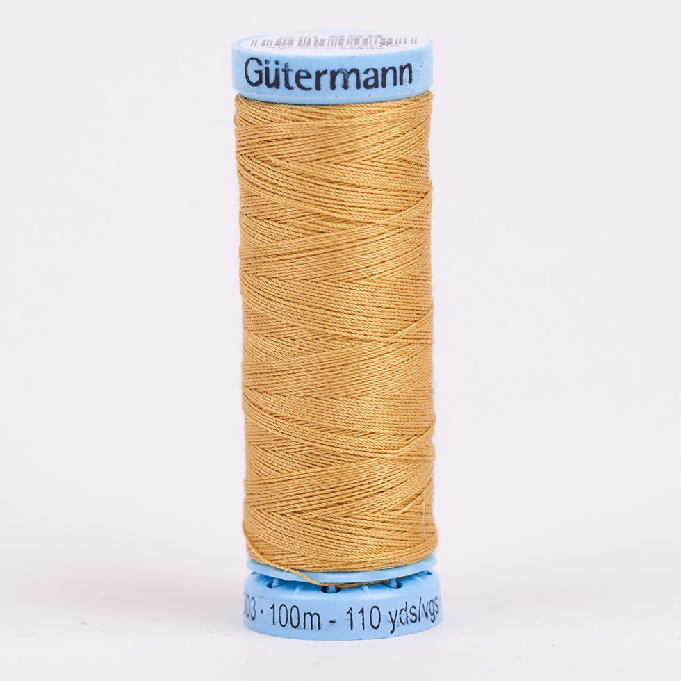 Gutermann Silk Thread 100m - 968 Antique Gold - Joann Fabrics