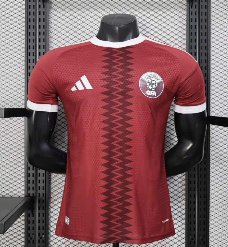 2026 Player Version Qatar National Team Home Football Shirt 1:1 Thai Quality
