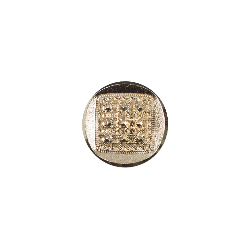 Italian Gold Shank Back Plastic Button - 20L/12.5mm - Joann Fabrics