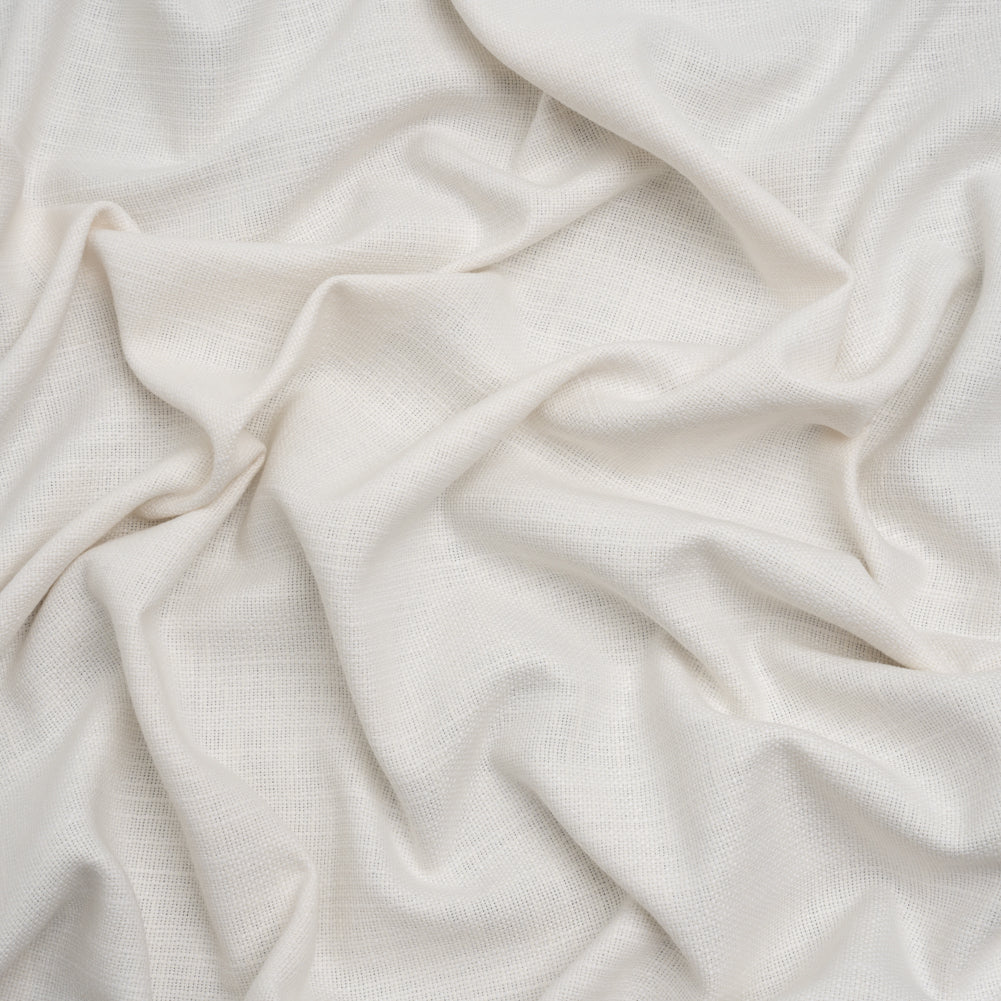 Linen Look Recycled Polyester and Cotton Woven - Pearl - British Imported - Joann Fabrics