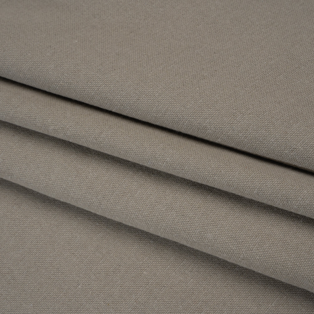 Brushed Cotton and Linen Woven - Pebble - British Imported - Joann Fabrics