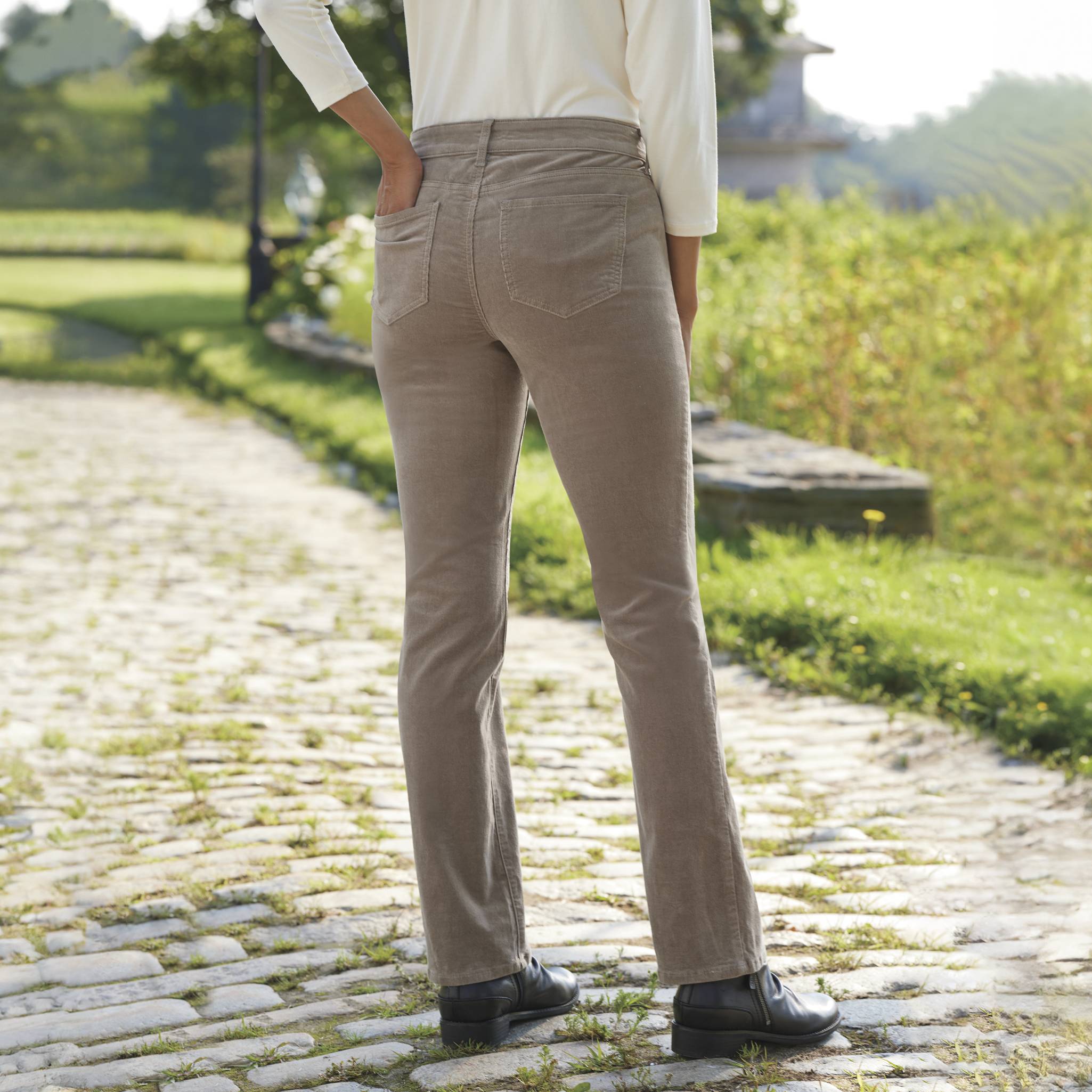 NYDJ Straight Leg Corduroy Jeans - Northstyle Catalog