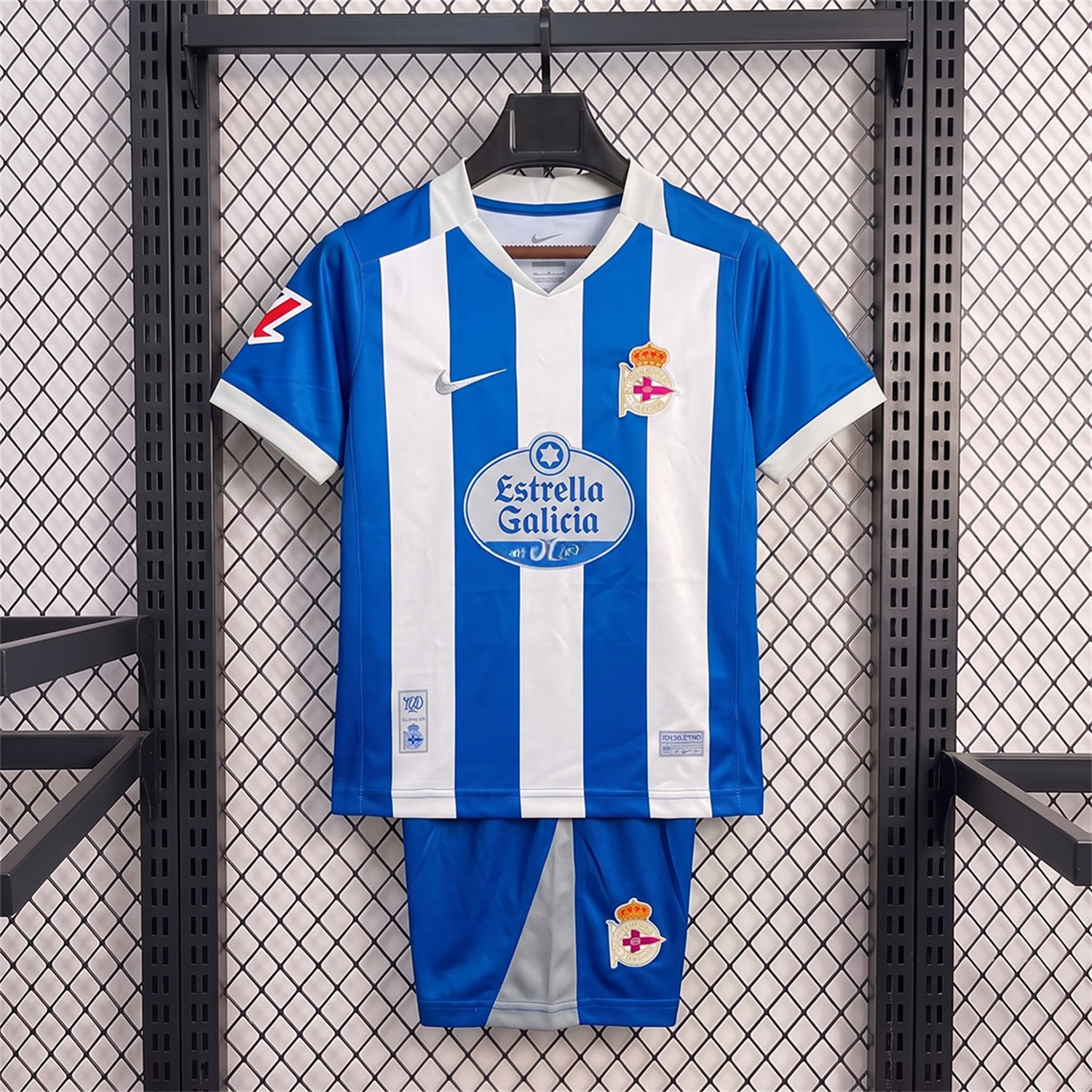 Deportivo de La Coruna 26-27 Home Kids Kit - Fans Version - UnitedFutballJersey