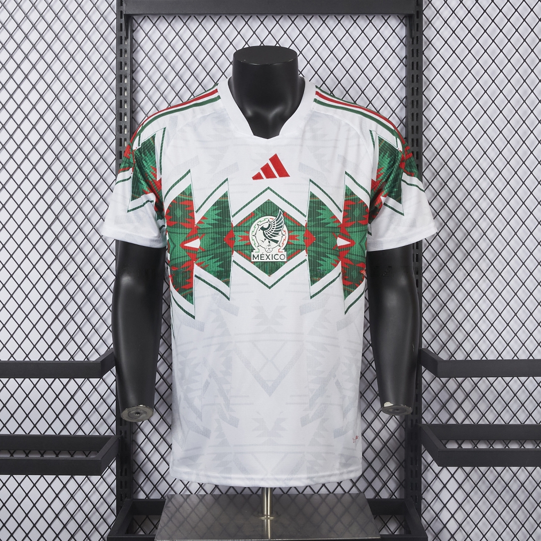 Mexico 2026 White And Green Special Jersey - Player Version - UnitedFutballJersey