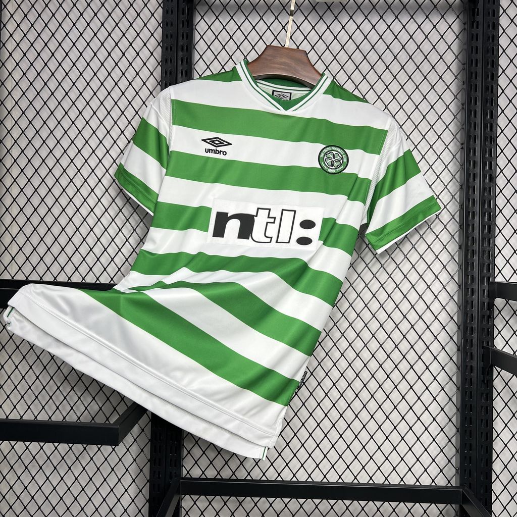 2001/2002 Retro Celtic Home Football Shirt 1:1 Thai Quality