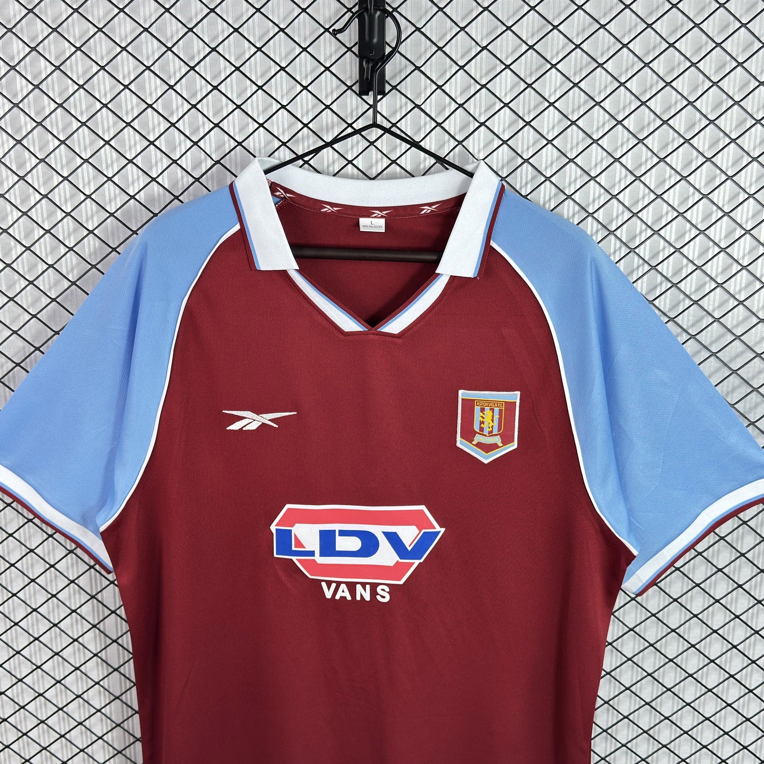Retro Aston Villa 1998-99 Home Burgundy Jersey - UnitedFutballJersey