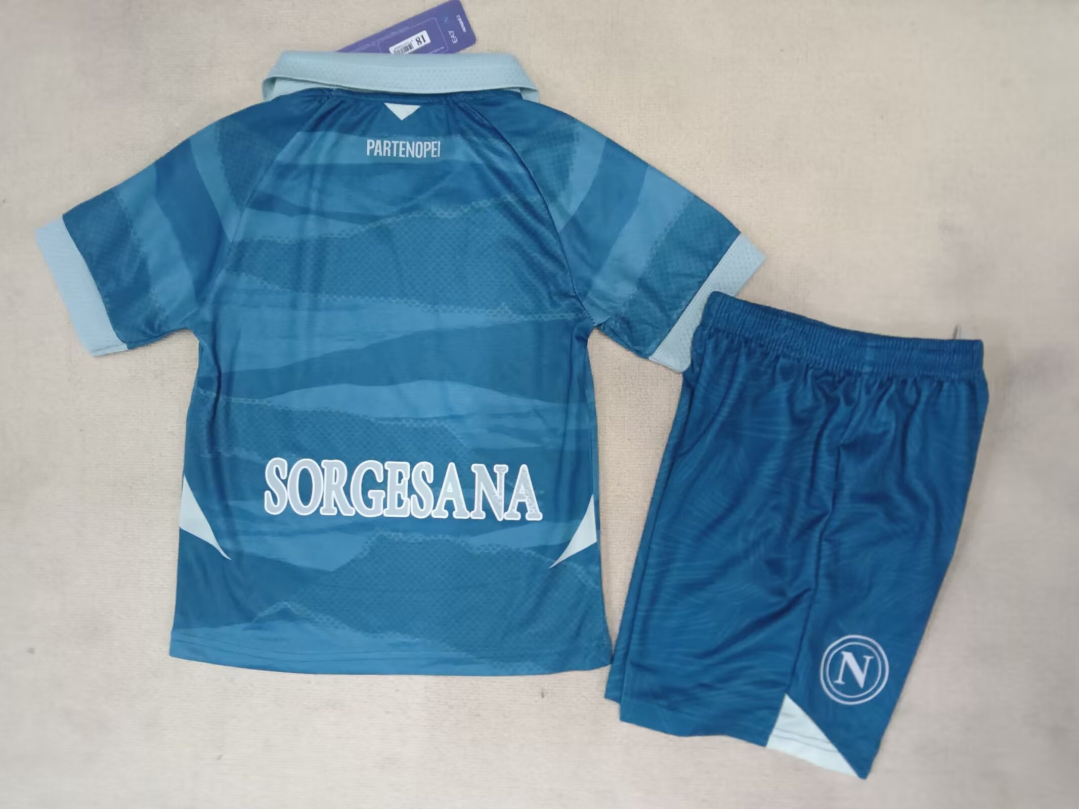 2025/2026 Napoli Fourth Away Football Jersey 1:1 Thai Quality Kids Size