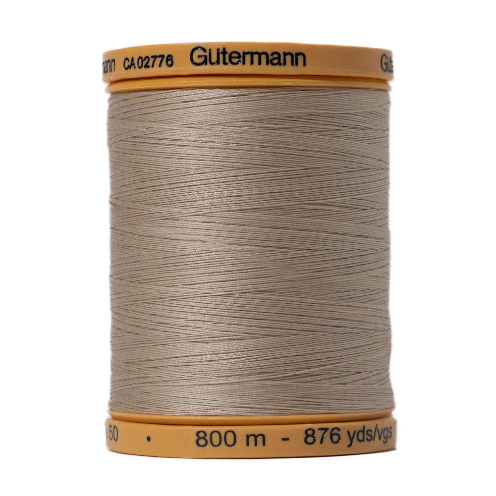 Gutermann Natural Cotton Thread 800m - 0927 Burlap Beige - Joann Fabrics