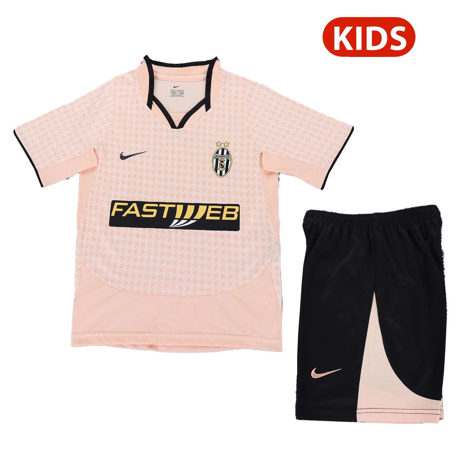 Retro Juventus 2003-04 Away Kids Kit - UnitedFutballJersey