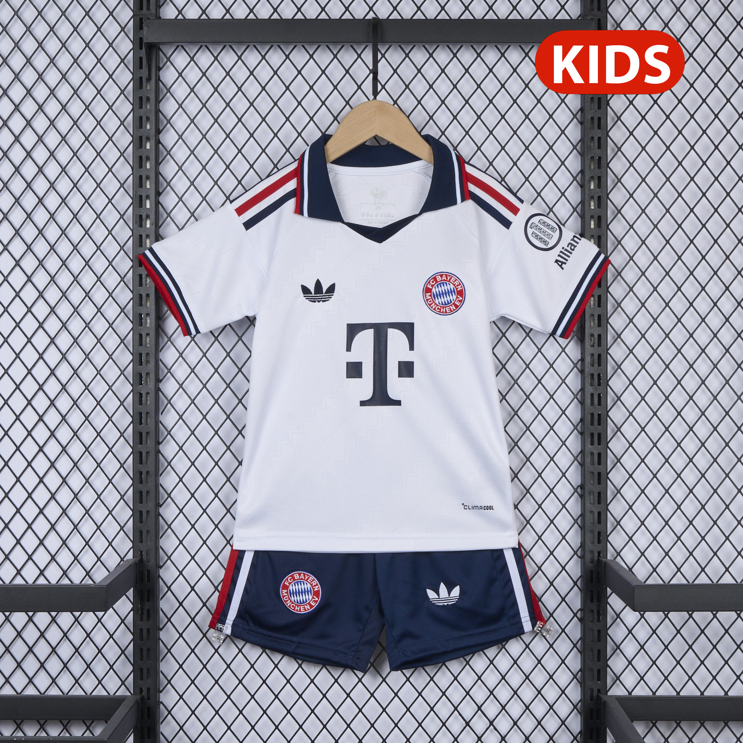 Bayern Munich 26-27 Away Kids Kit - UnitedFutballJersey