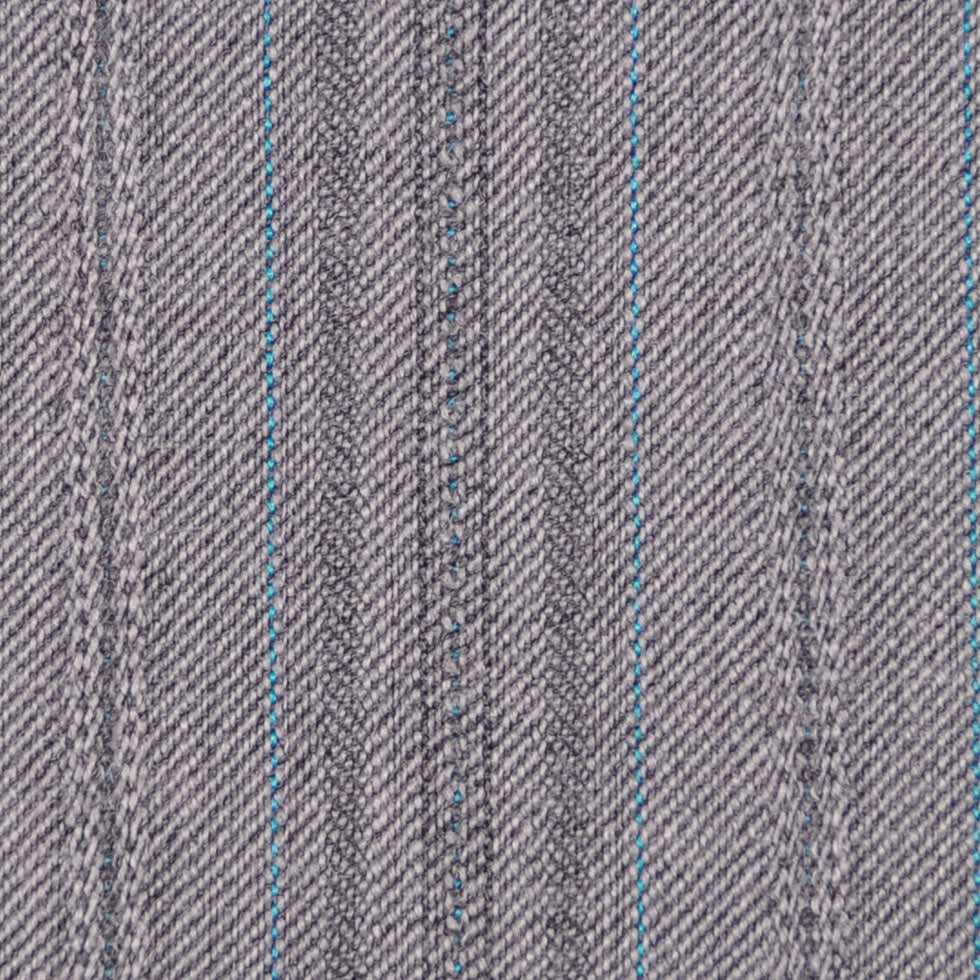 Light Gray/Sky Blue Striped Suiting - Joann Fabrics