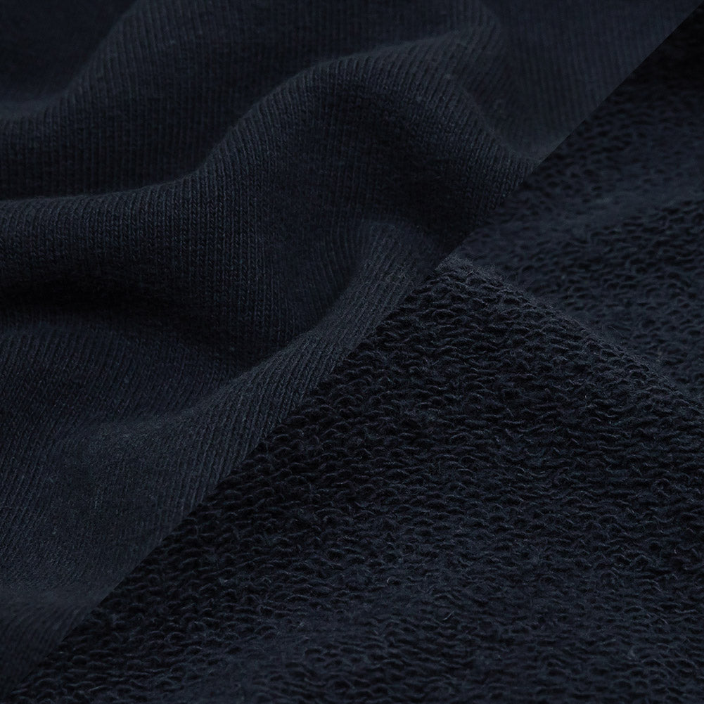 Cotton French Terry Knit - Navy - Elida Collection - Joann Fabrics