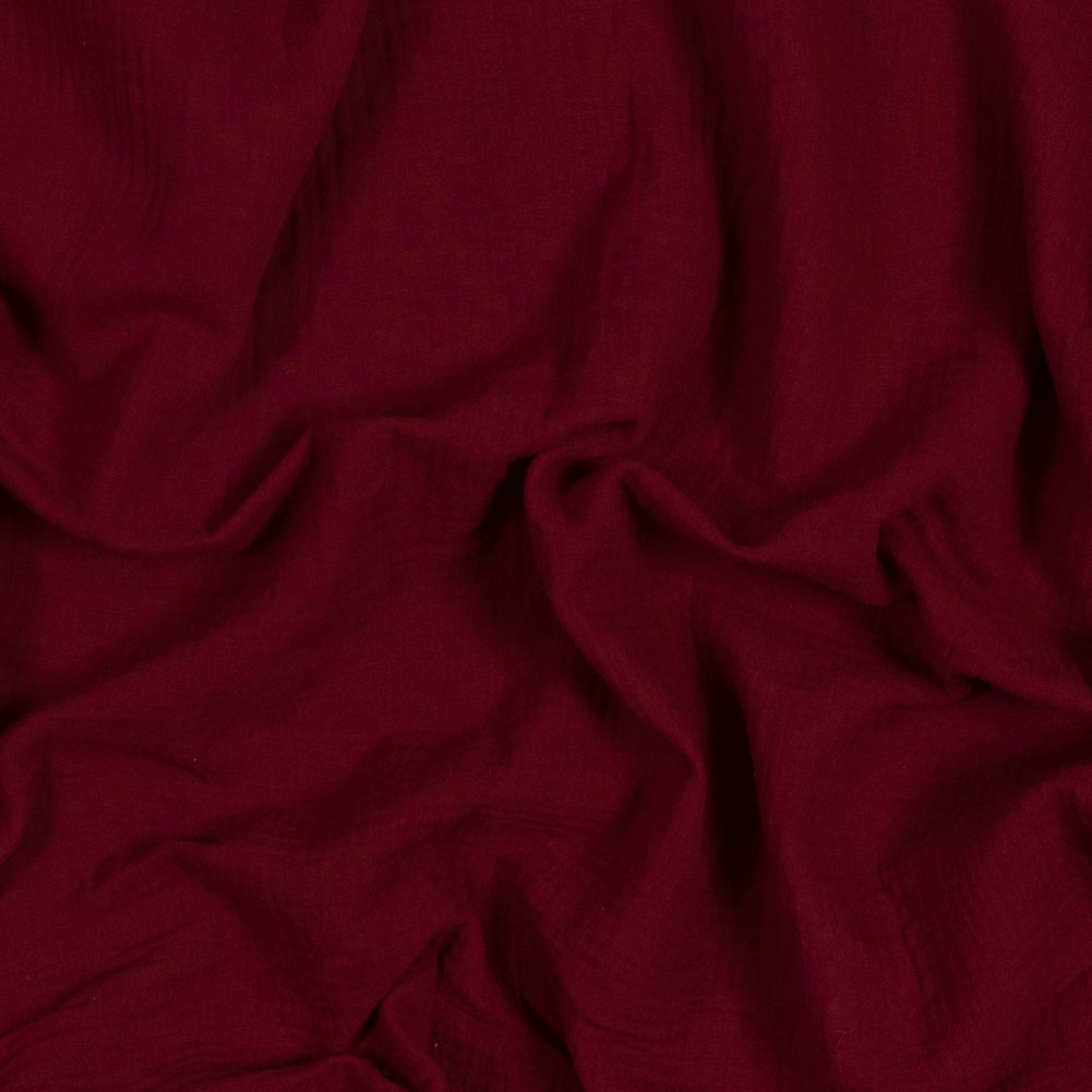 Double Cotton Gauze - Cranberry - Talamanca Collection - Joann Fabrics