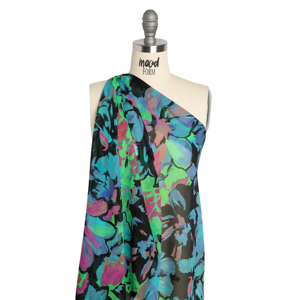 Mood Exclusive Neon Number Viscose Chiffon - Joann Fabrics