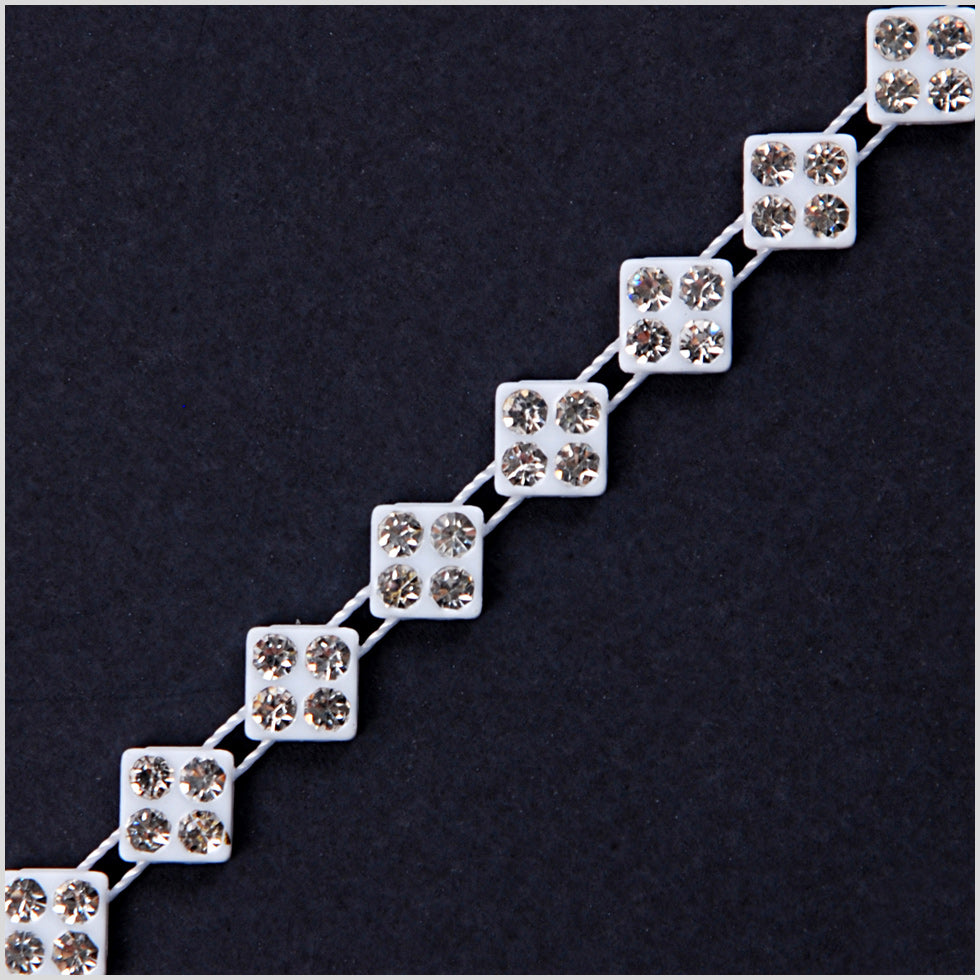 3.2mm White/Crystal Plastic & Glass - Joann Fabrics