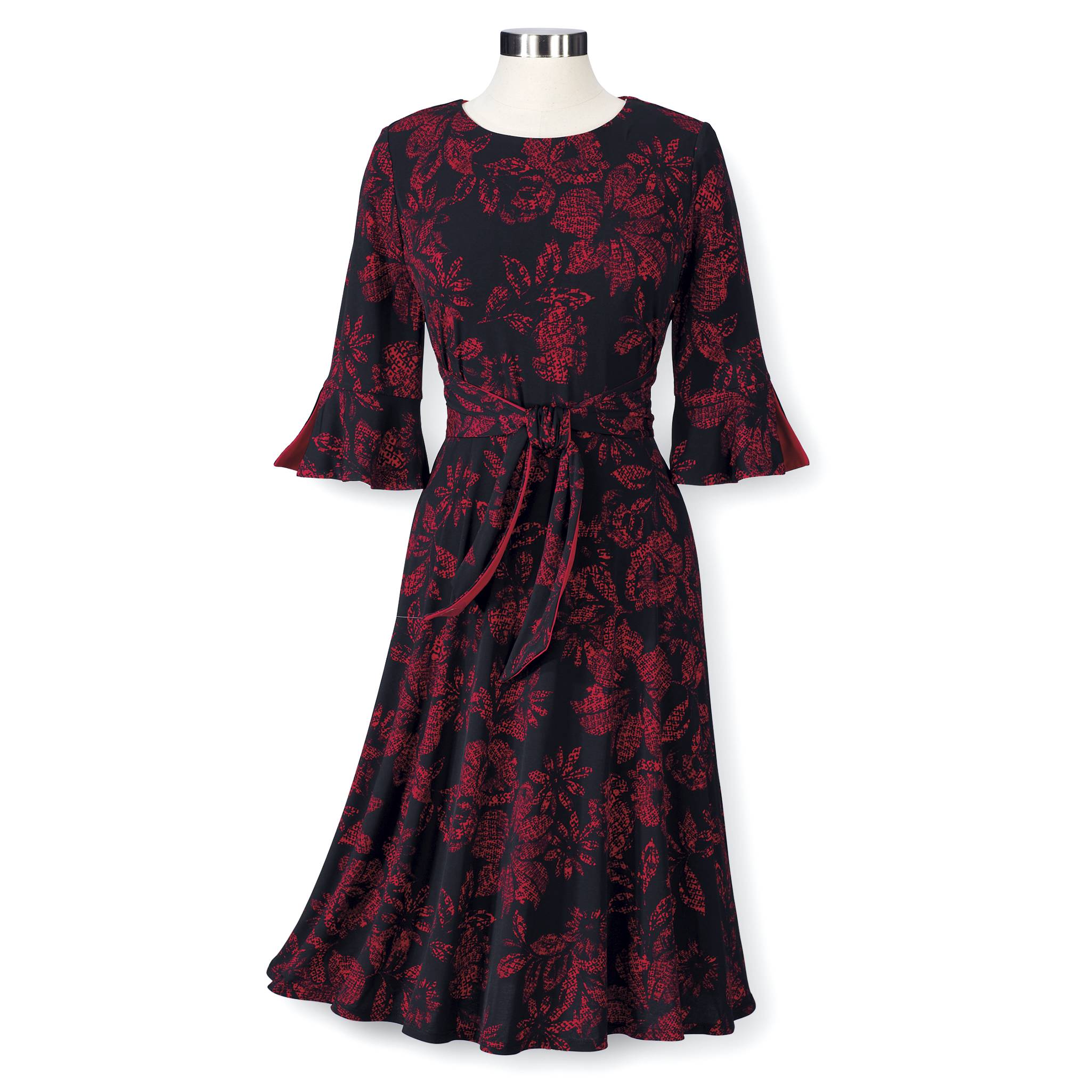 Tie Front Knit Dress - Northstyle Catalog