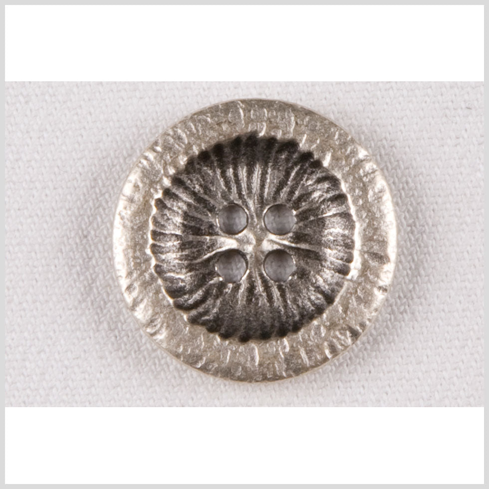 Silver Metal Coat Button - 32L/20mm - Joann Fabrics