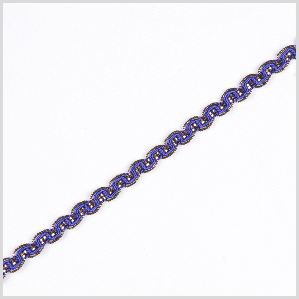 Royal/Gold Metallic Braid - Joann Fabrics
