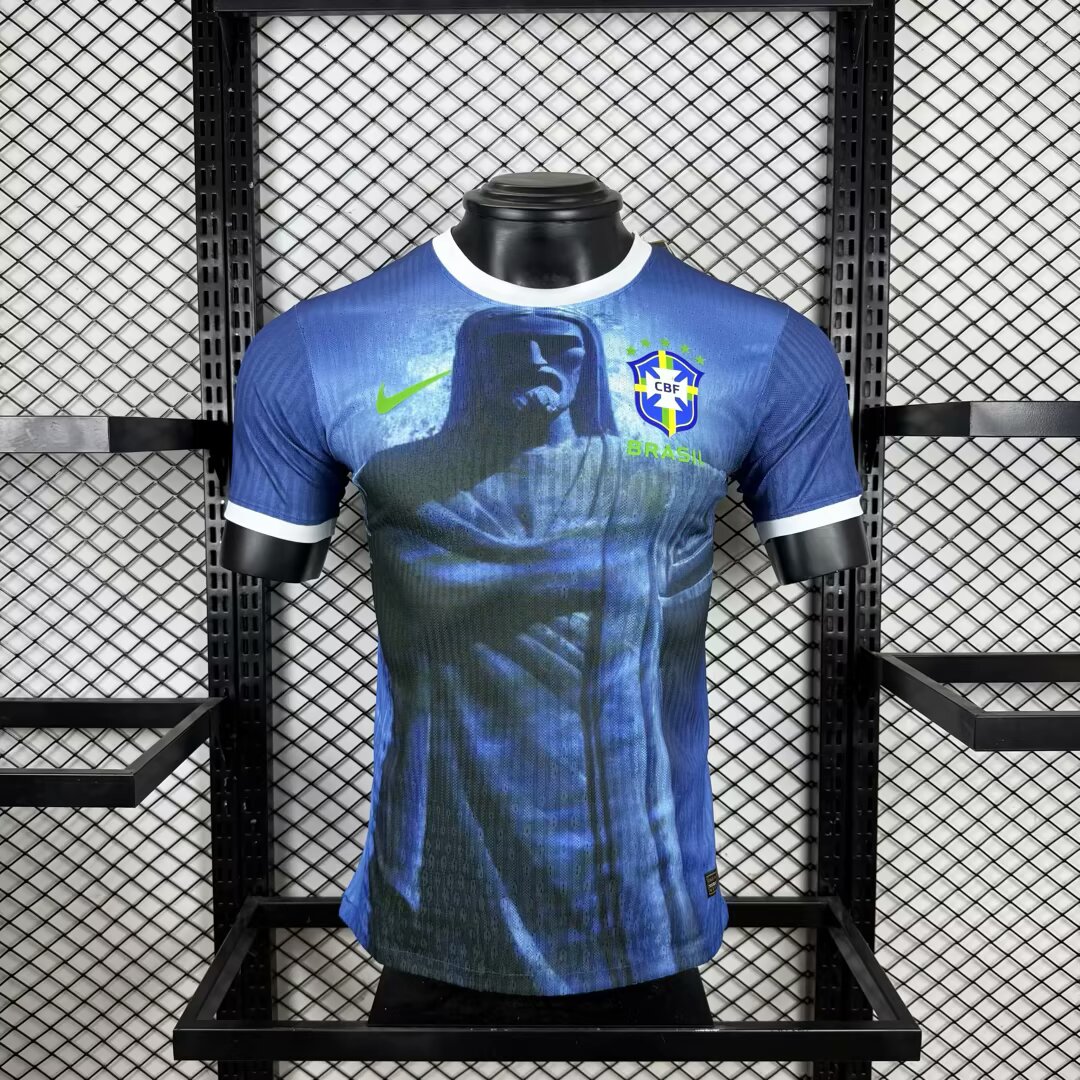 2025/2026 Player Version Brazil Jesus Special Edition Football Jersey 1:1 Thai Quality
