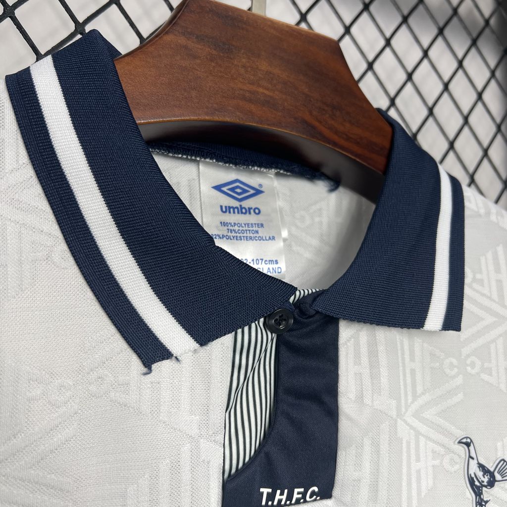 1992/1993 Retro Tottenham Hotspur Home Football Shirt