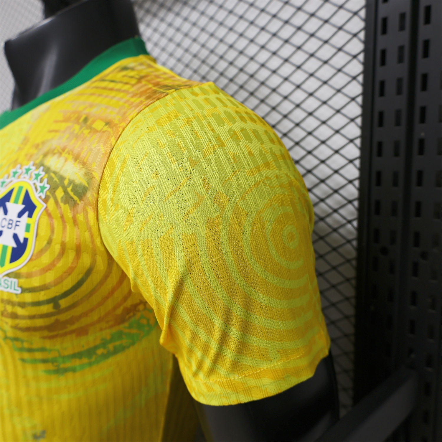 Brazil 2026 Yellow Waves Special Jersey - Player Version - UnitedFutballJersey