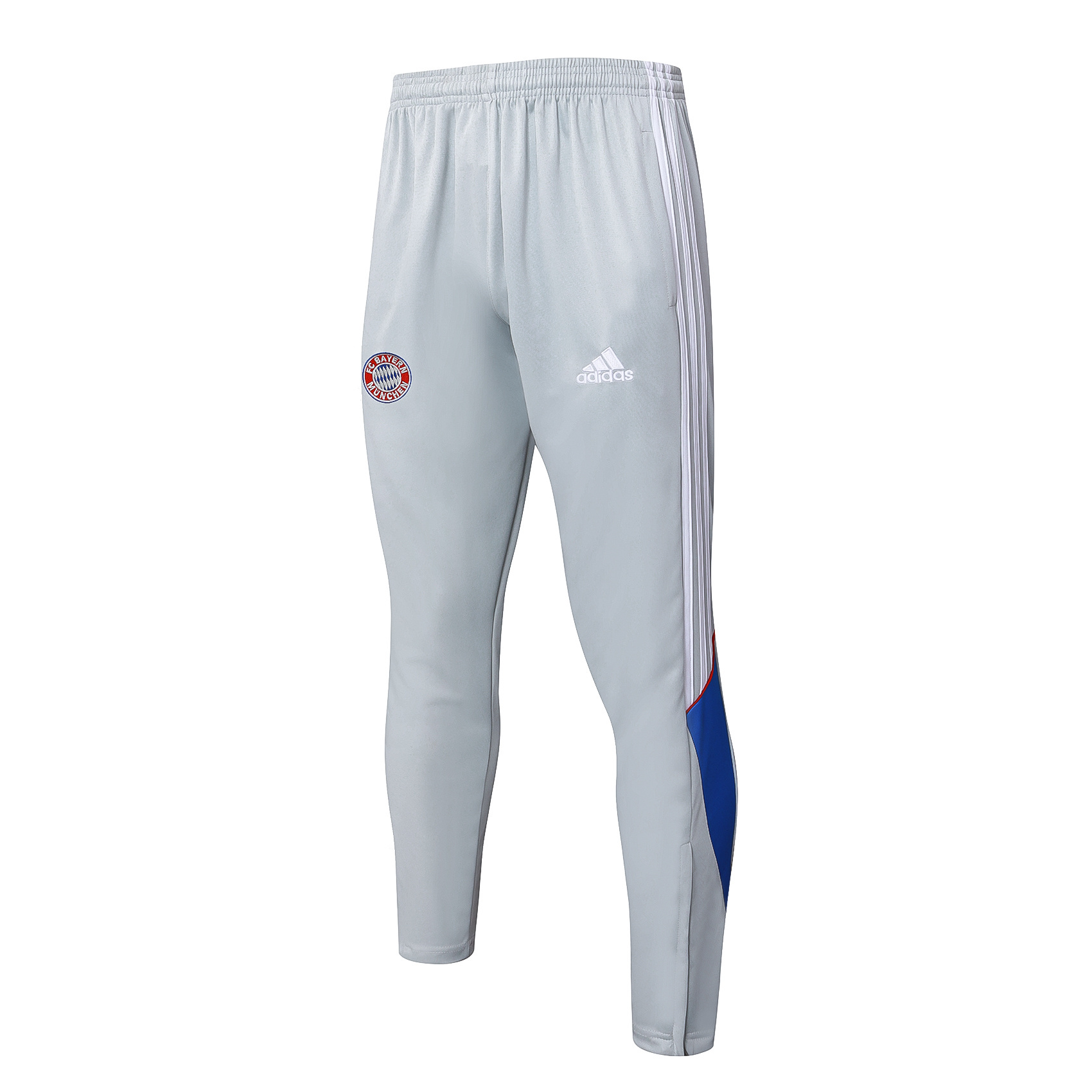 2025/2026 Bayern Munich Half-Pull Training Suit Light Gray Retro Style Football Shirt 1:1 Thai Quality Set