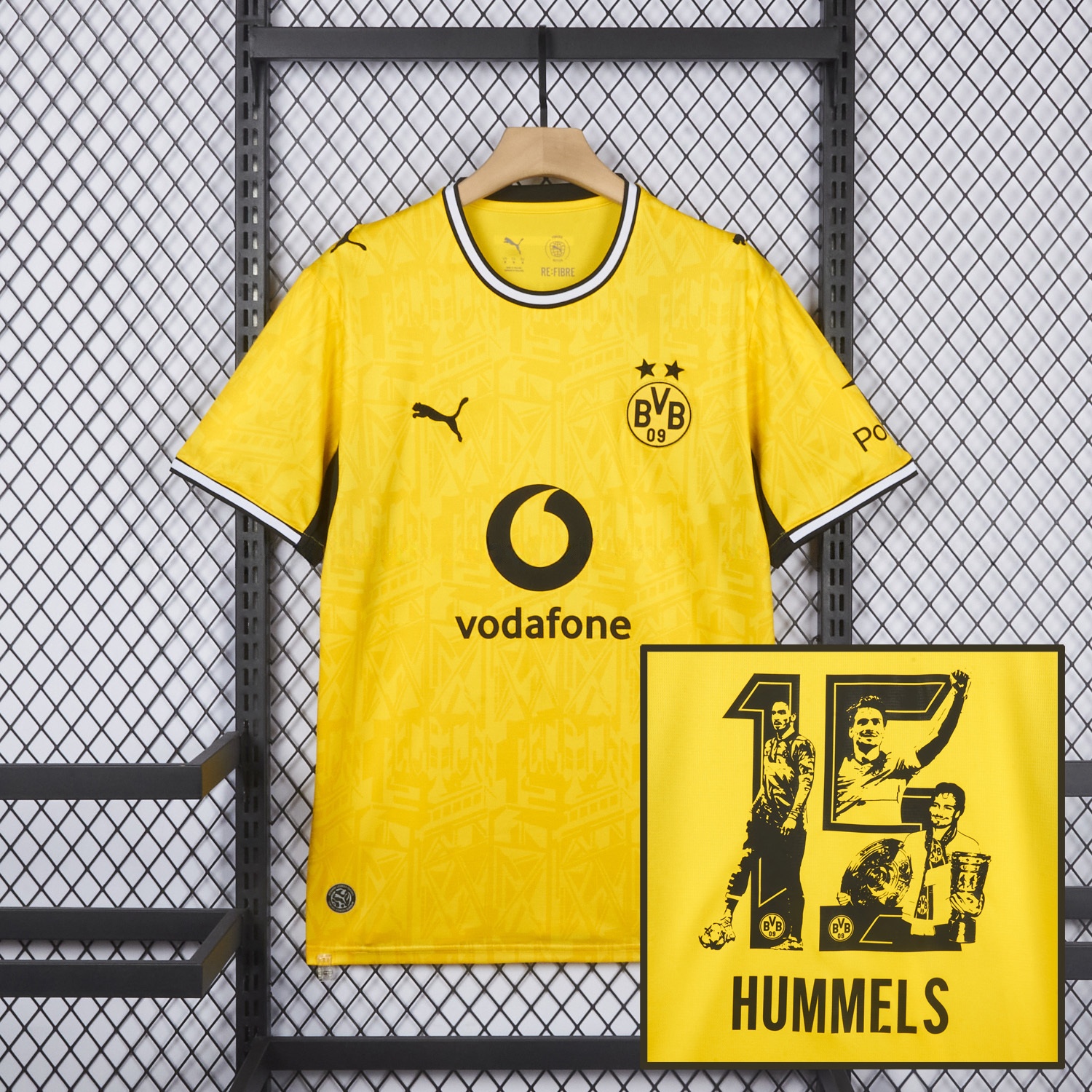 【Hummels Special Font】Dortmund 26-27 Home Jersey - Fans Version - UnitedFutballJersey