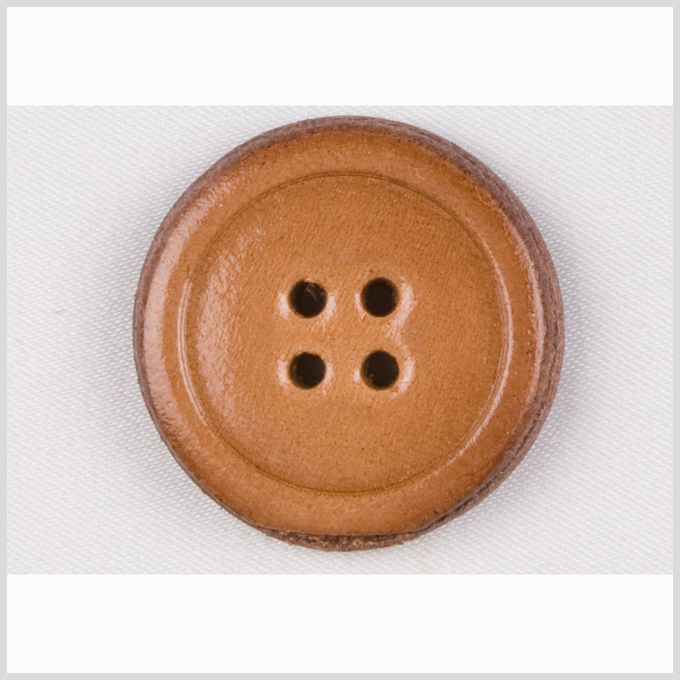 Natural Leather Button - 40L/25.5mm - Joann Fabrics