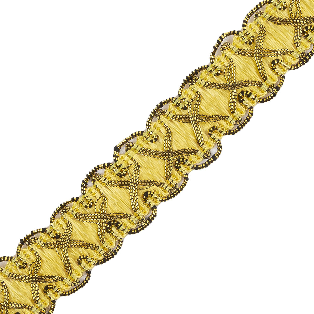 Gold/Yellow Metallic Braid - Joann Fabrics