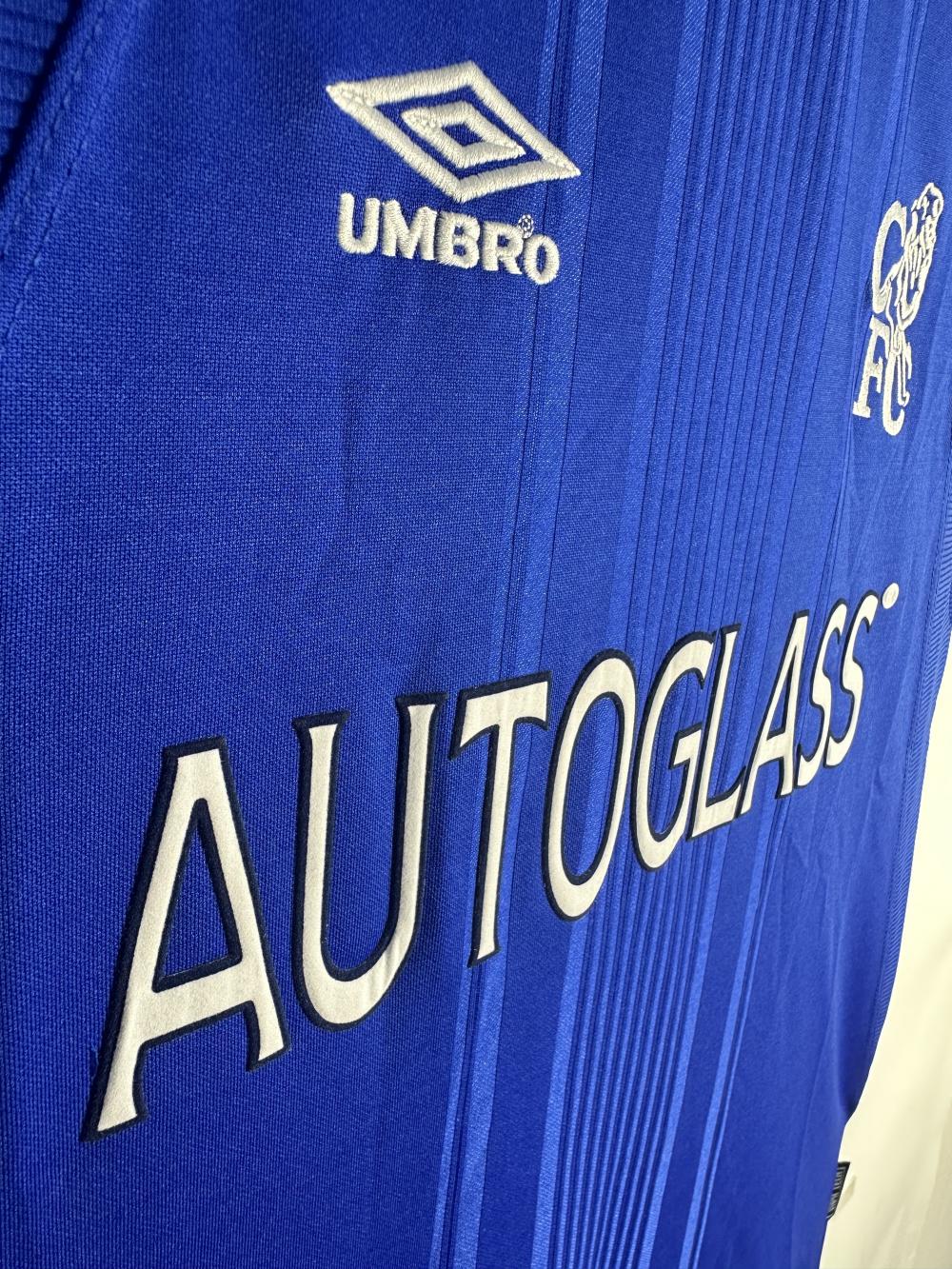 1999-2001 Retro Chelsea Home Football Shirt 1:1 Thai Quality