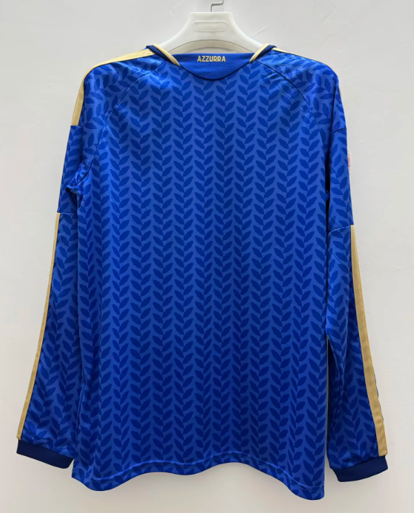 2026 Long Sleeve Italy Home Football Jersey 1:1 Thai quality