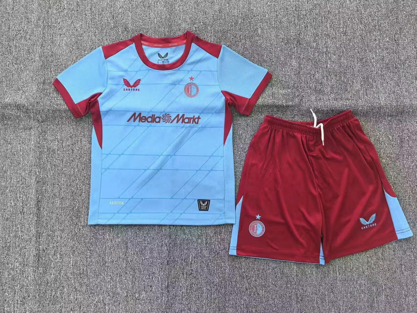 2025/2026 Feyenoord Rotterdam Away Football Shirt 1:1 Thai Quality Kids Size
