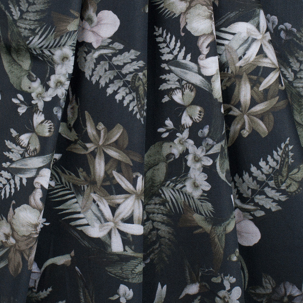 Monochrome Tropical Digitally Printed Mercerized Cotton Woven - Joann Fabrics