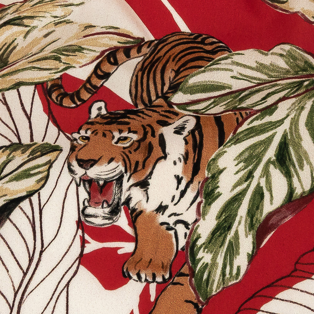 Mood Exclusive Tropical Cats Cotton Poplin - Joann Fabrics