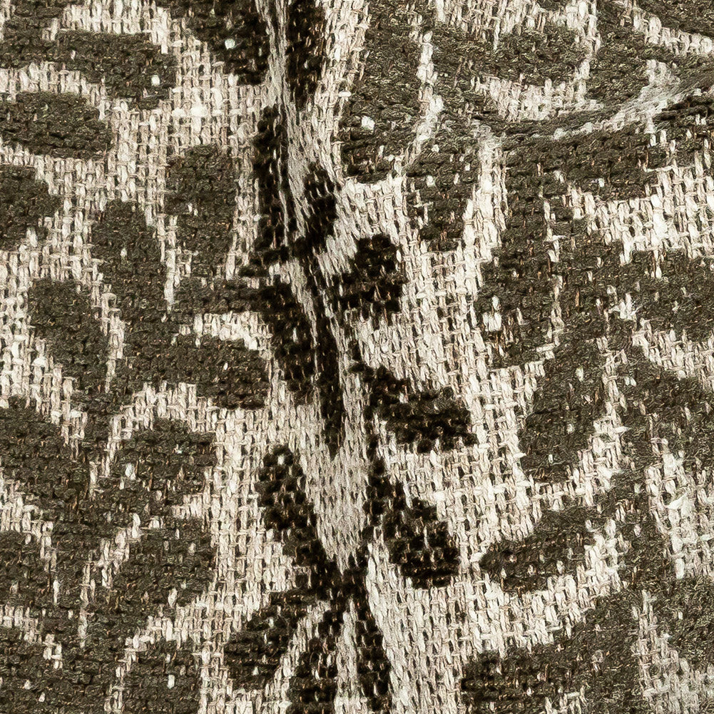 Chenille Jacquard - Moss Leafy Willow - British Imported - Joann Fabrics