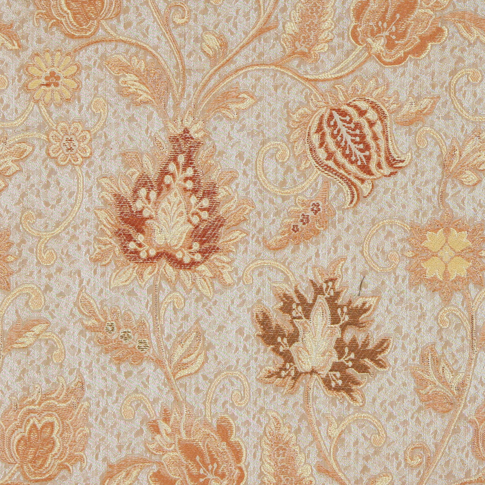 Beige/Gold Floral Brocade - Joann Fabrics