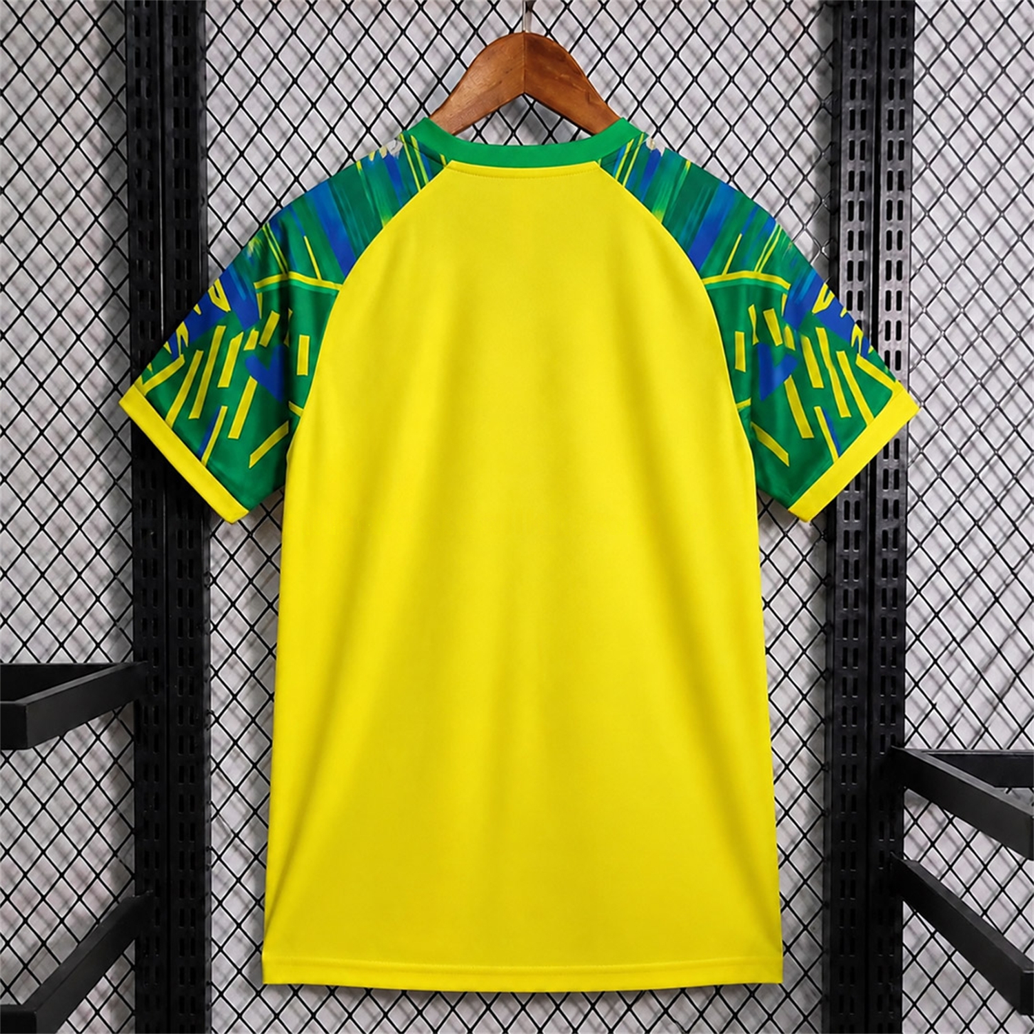 Brazil 2026 Green Jesus Statue Yellow Special Jersey - Fans Version - UnitedFutballJersey
