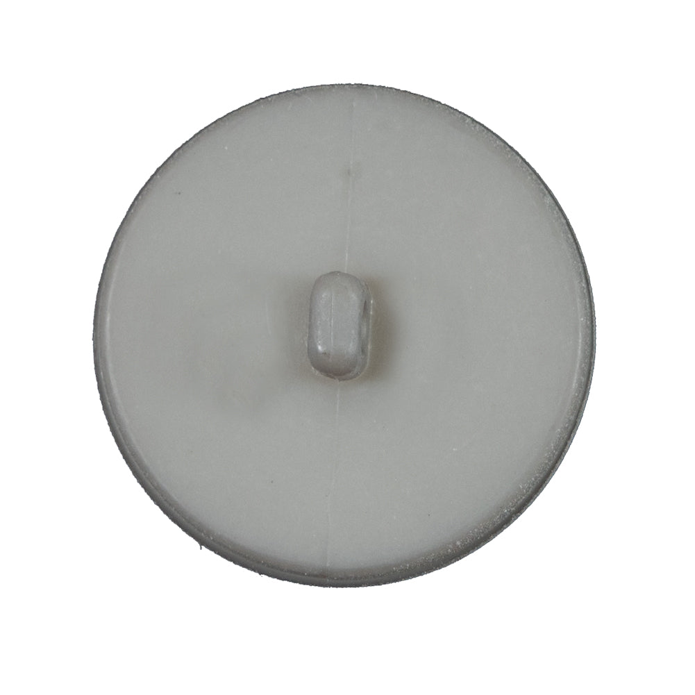 Italian Matte Light Gray Domed Plastic Button - 44L/28mm - Joann Fabrics