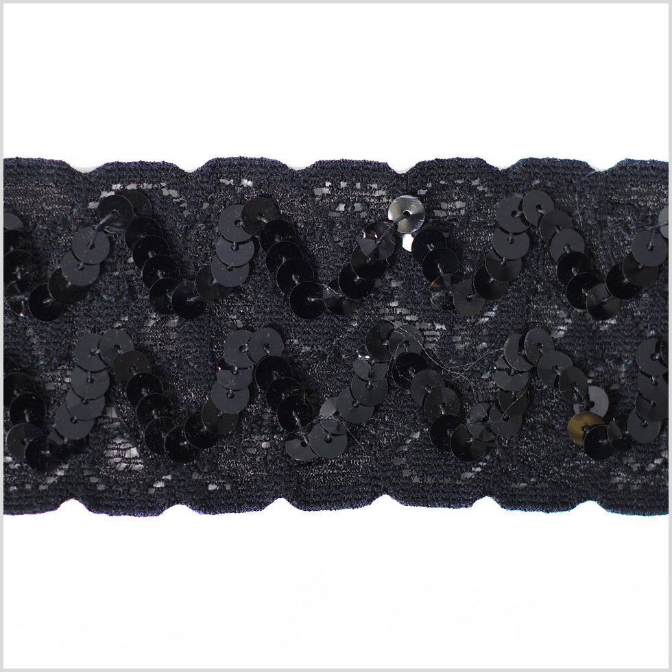 Black Sequin Lace - Joann Fabrics